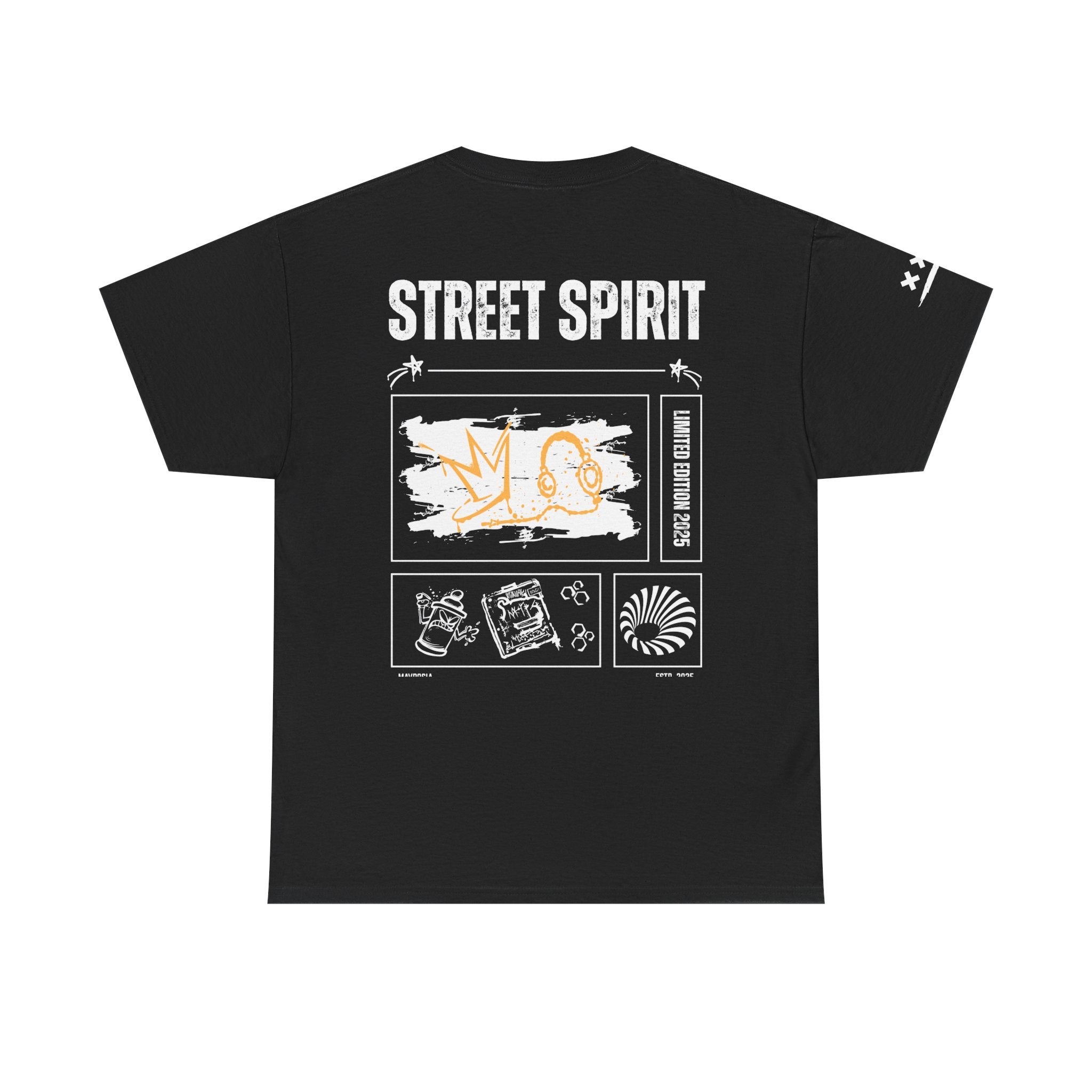 Street Spirit Graphic Tee - Heavy Cotton T-Shirt
