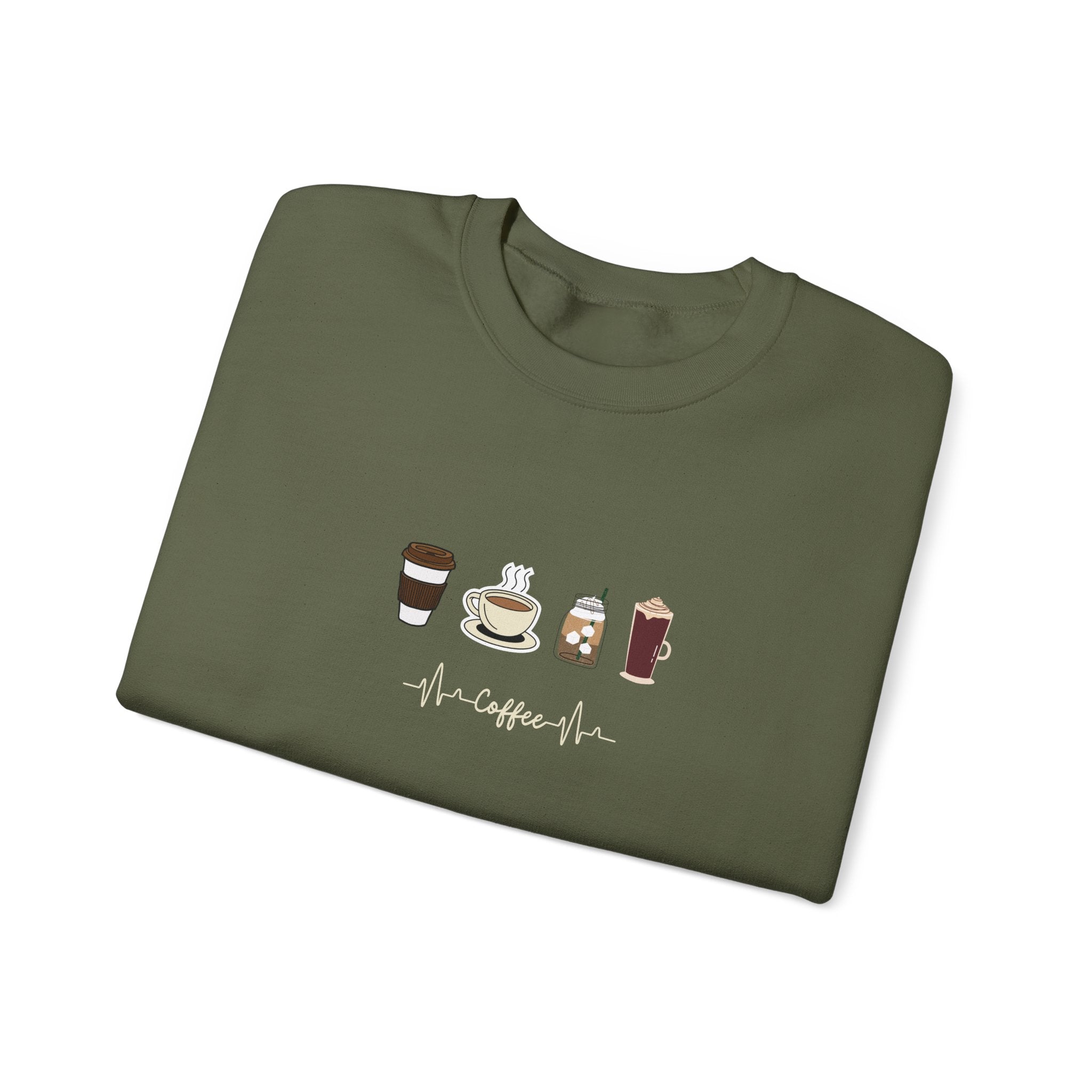 Crewneck Sweatshirt - Coffee lovers