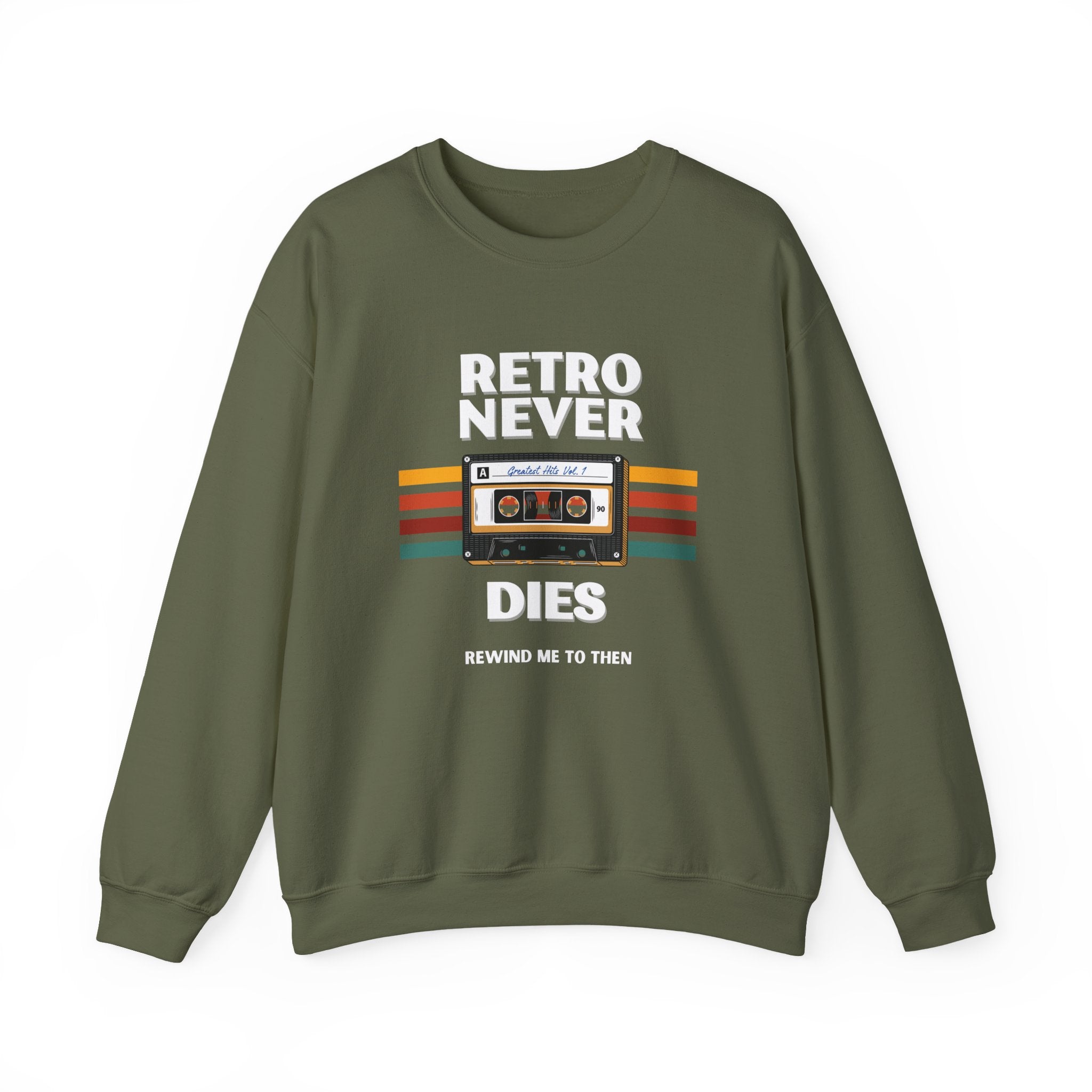 Crewneck Sweatshirt- Retro Vibe