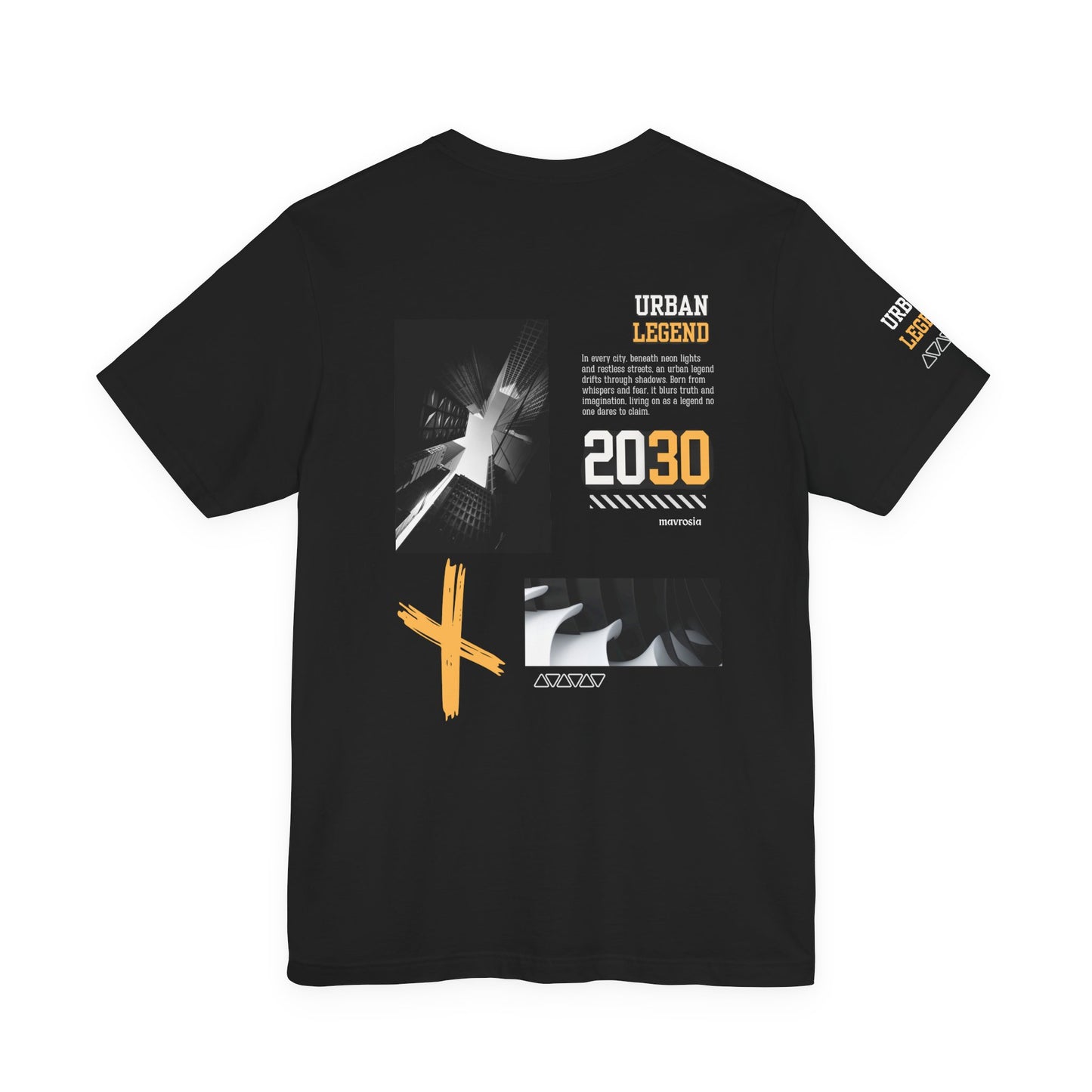 Urban Legend Graphic Tee — Futuristic Streetwear Short Sleeve