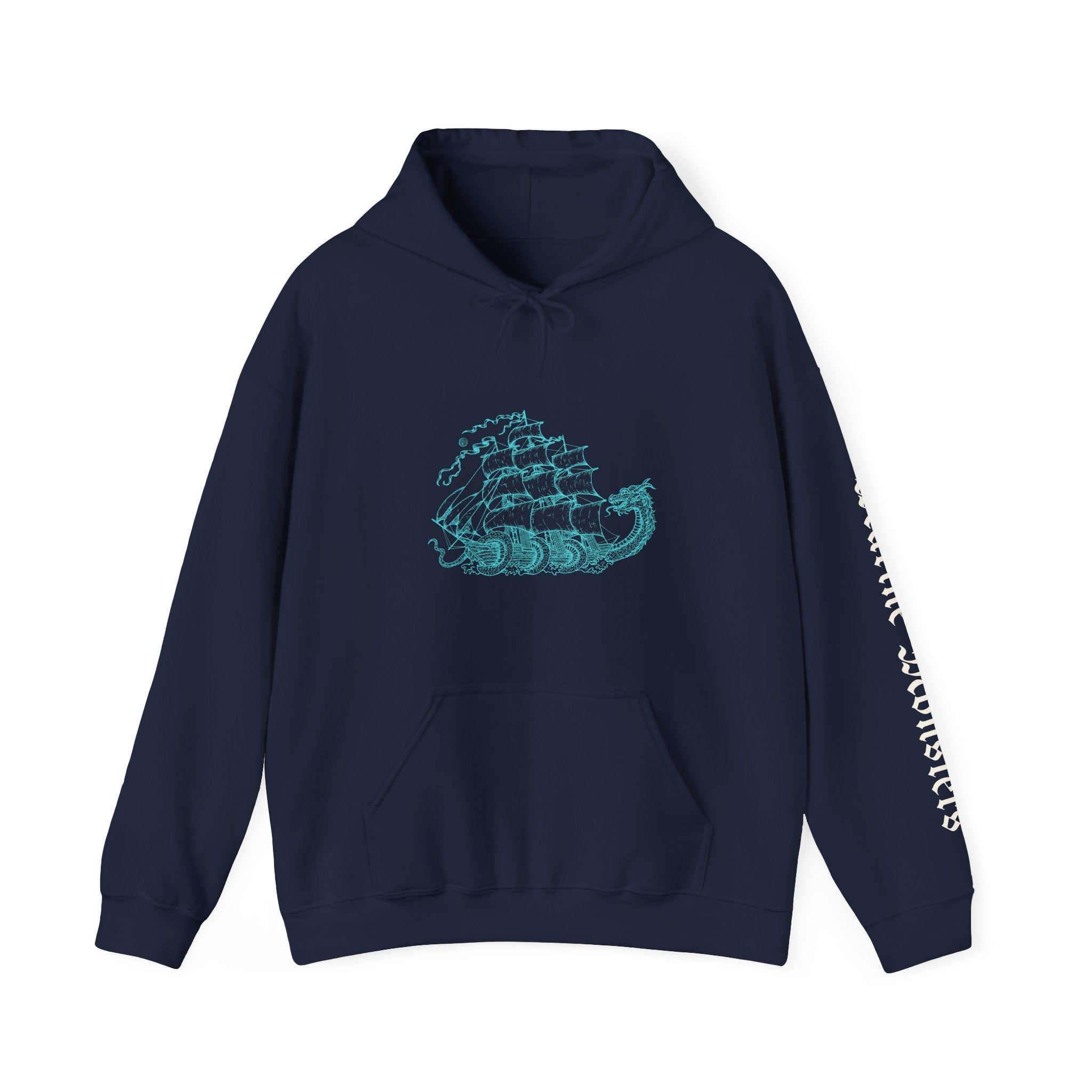 Loose Fit Hoodie - Marine Monster