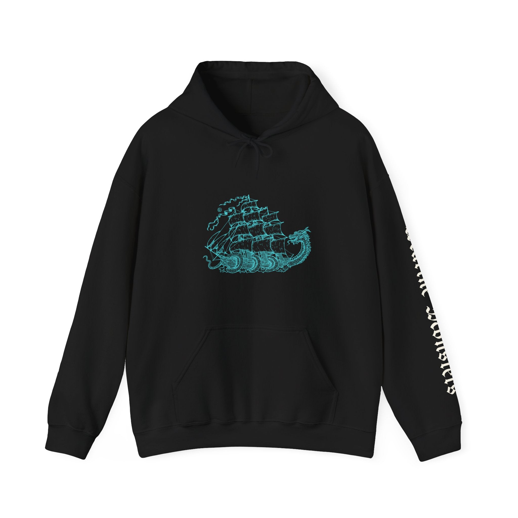 Loose Fit Hoodie - Marine Monster