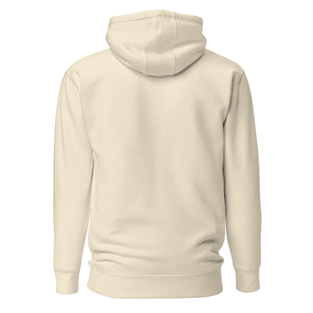 Game Over retro gaming hoodie in bone, back view - Mavrosia