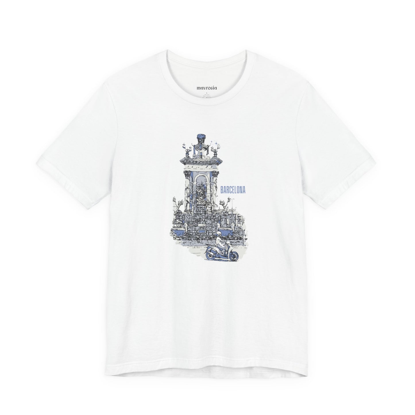 Barcelona Monument Sketch Tee