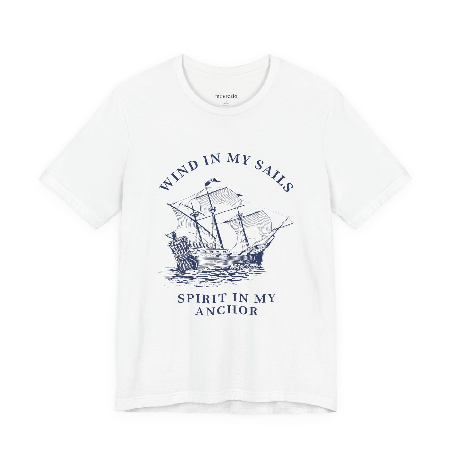 Wind & Anchor — Nautical Graphic Tee