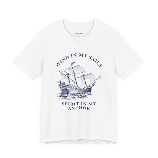 Wind & Anchor — Nautical Graphic Tee