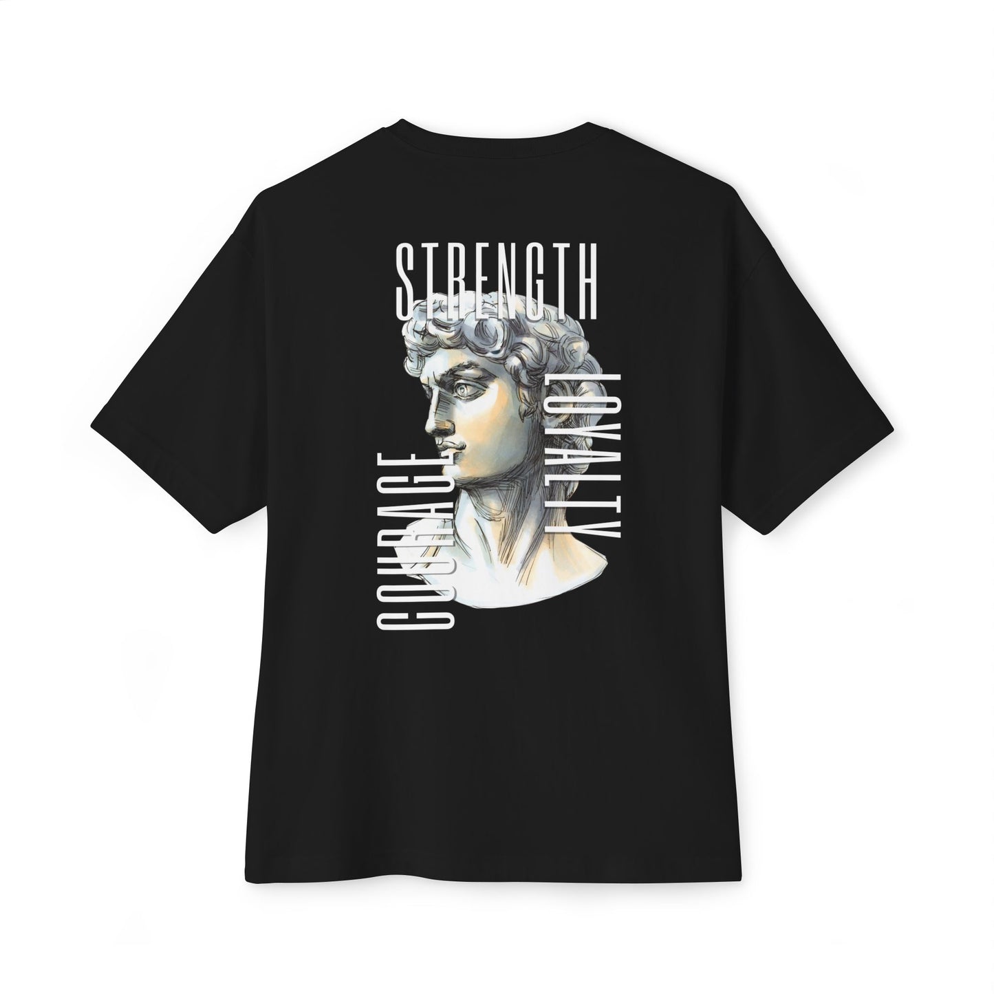 Courage Strength Loyalty — Oversized Tee