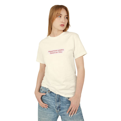 Happy Travels tee, faded mustard colorway - Mavrosia