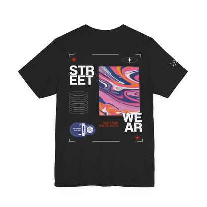 Streetwear Tee — Colorwave Graphic