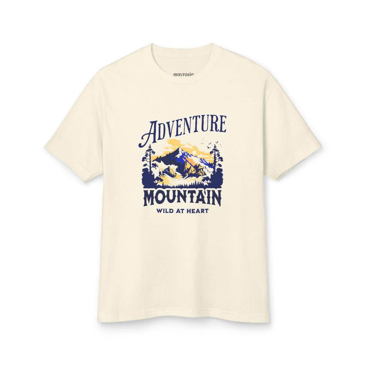 Adventure Mountain — "Wild at Heart" Men's tee