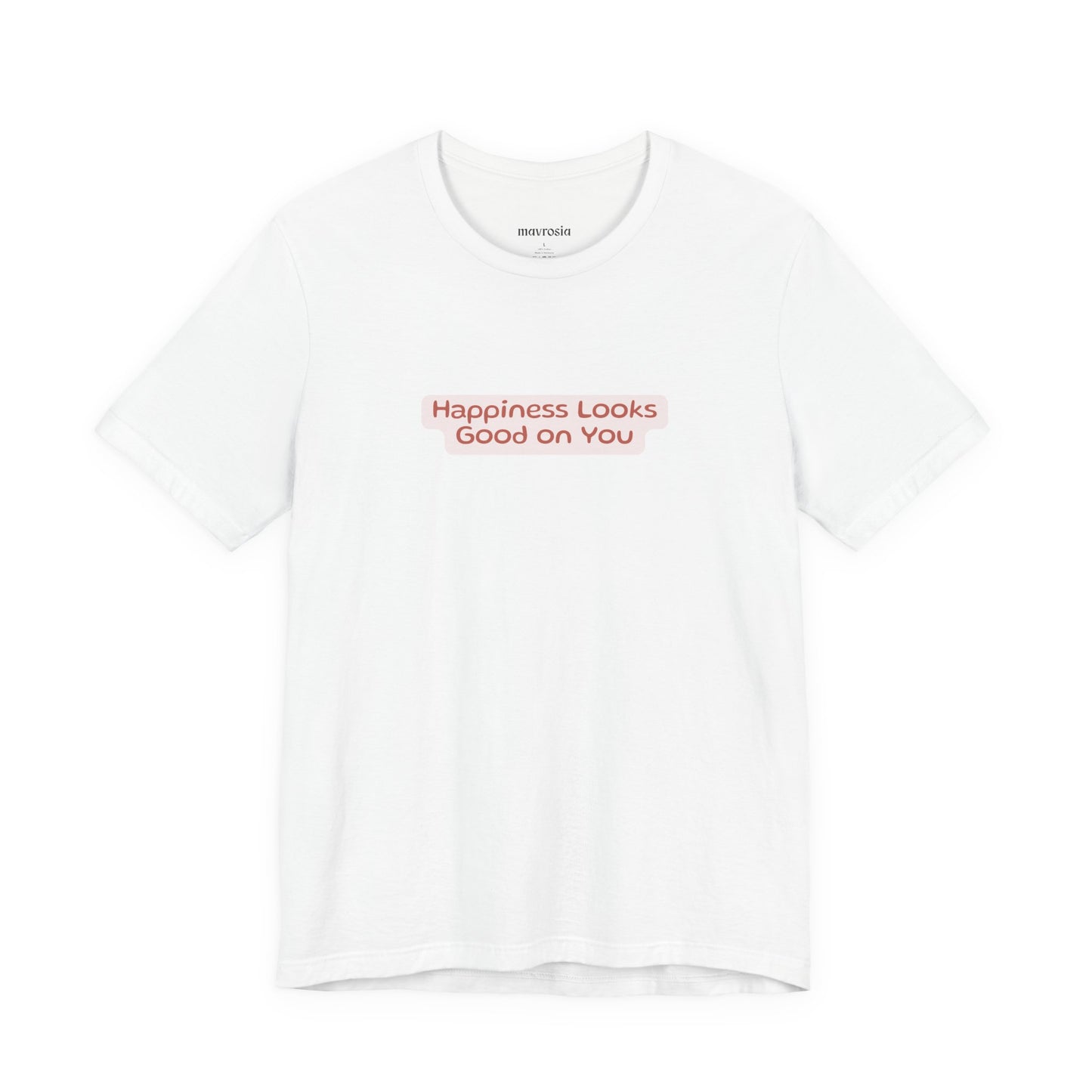 Happy Travels Tee — "Happiness Looks Good on You" Travel T‑Shirt