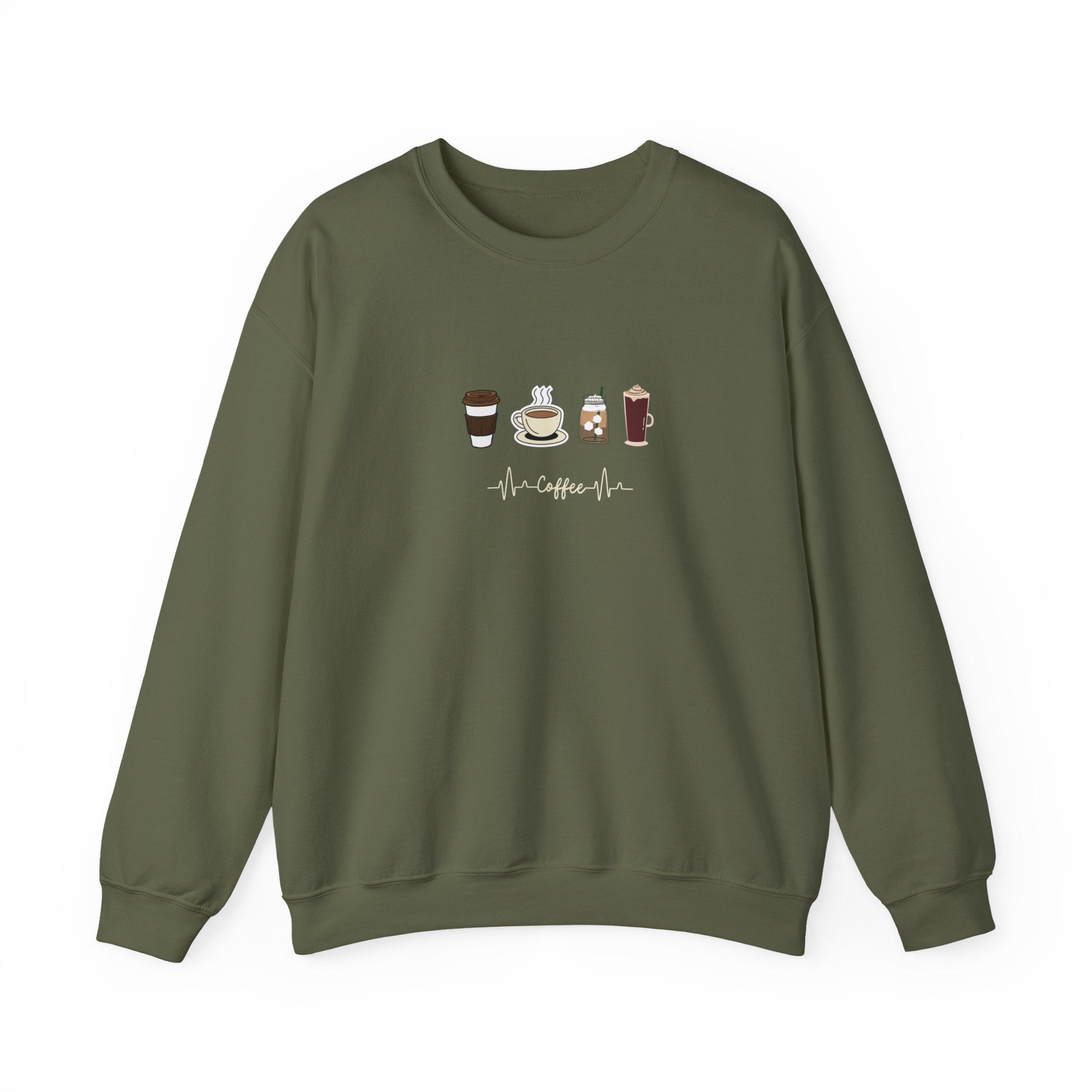Crewneck Sweatshirt - Coffee lovers