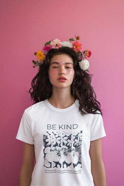 Be Kind — Floral Tee