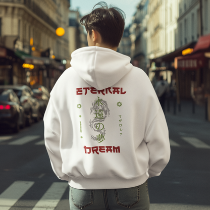 Eternal Dream - Japanese Kanji Graphic Hoodie