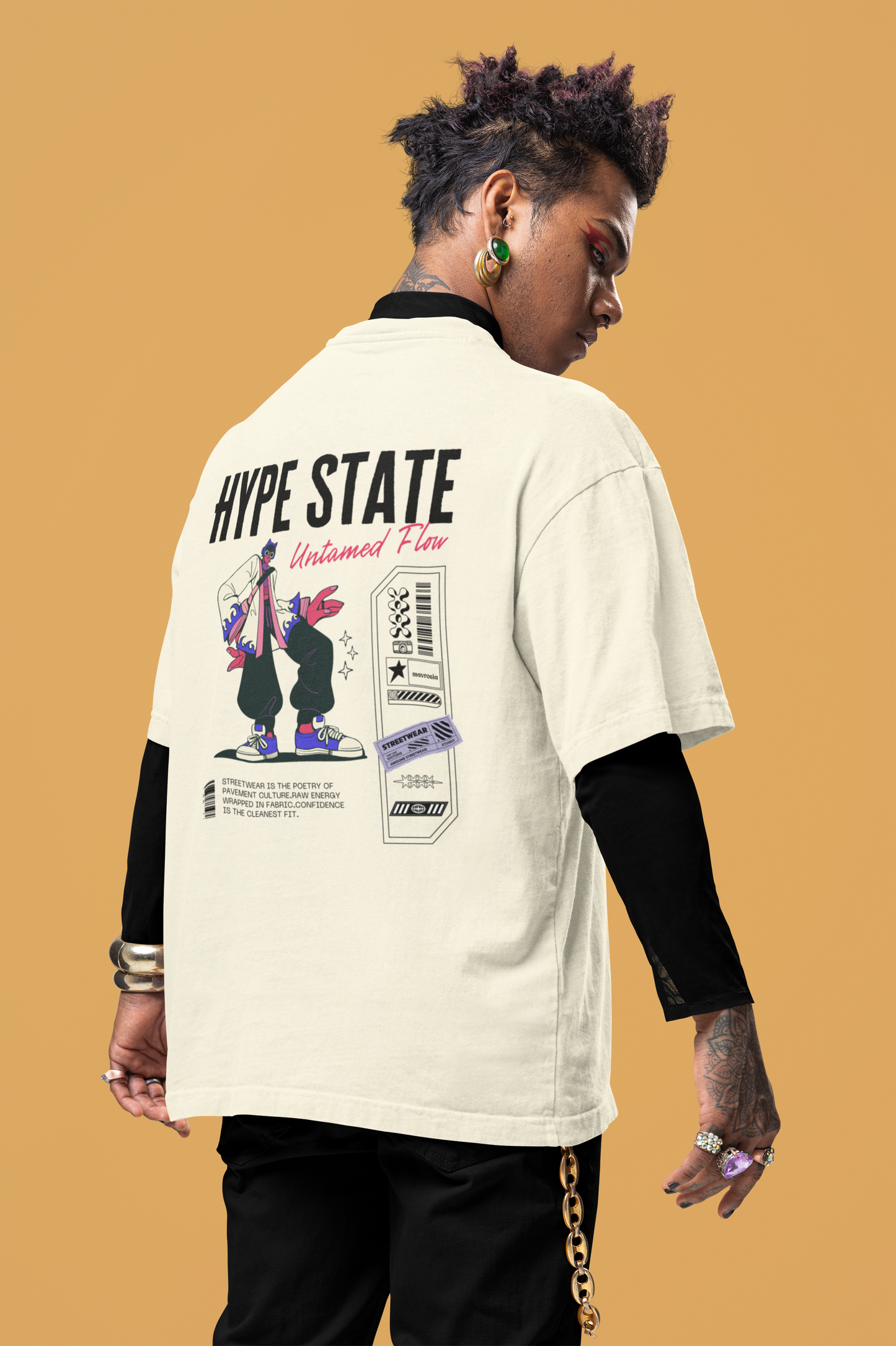 Hype State — Retro Graphic Tee
