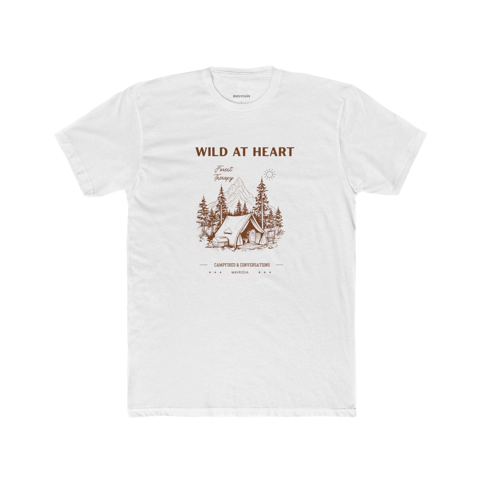 Cotton T-shirt - Wild at Heart