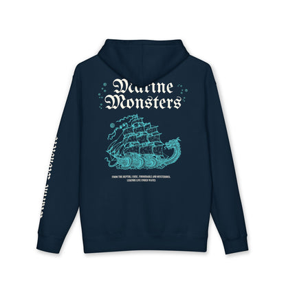Marine Monsters - Pirate Ship Graphic Hoodie