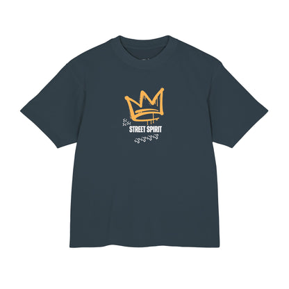 Street Spirit graphic tee, black colorway - Mavrosia