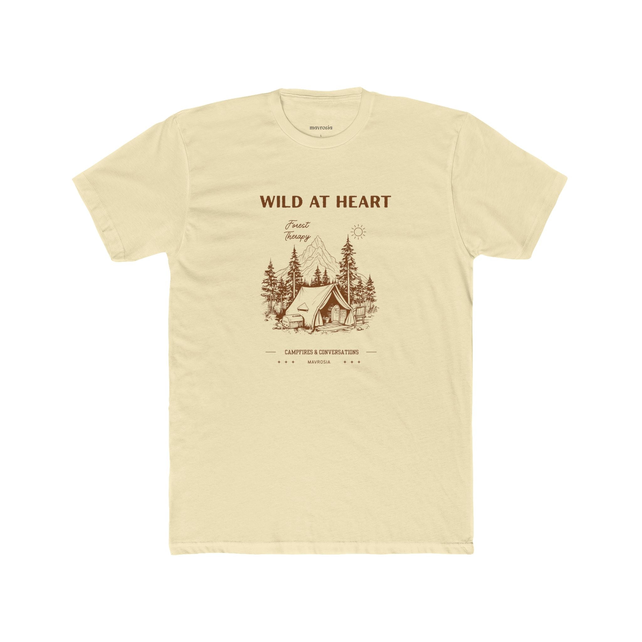 Cotton T-shirt - Wild at Heart