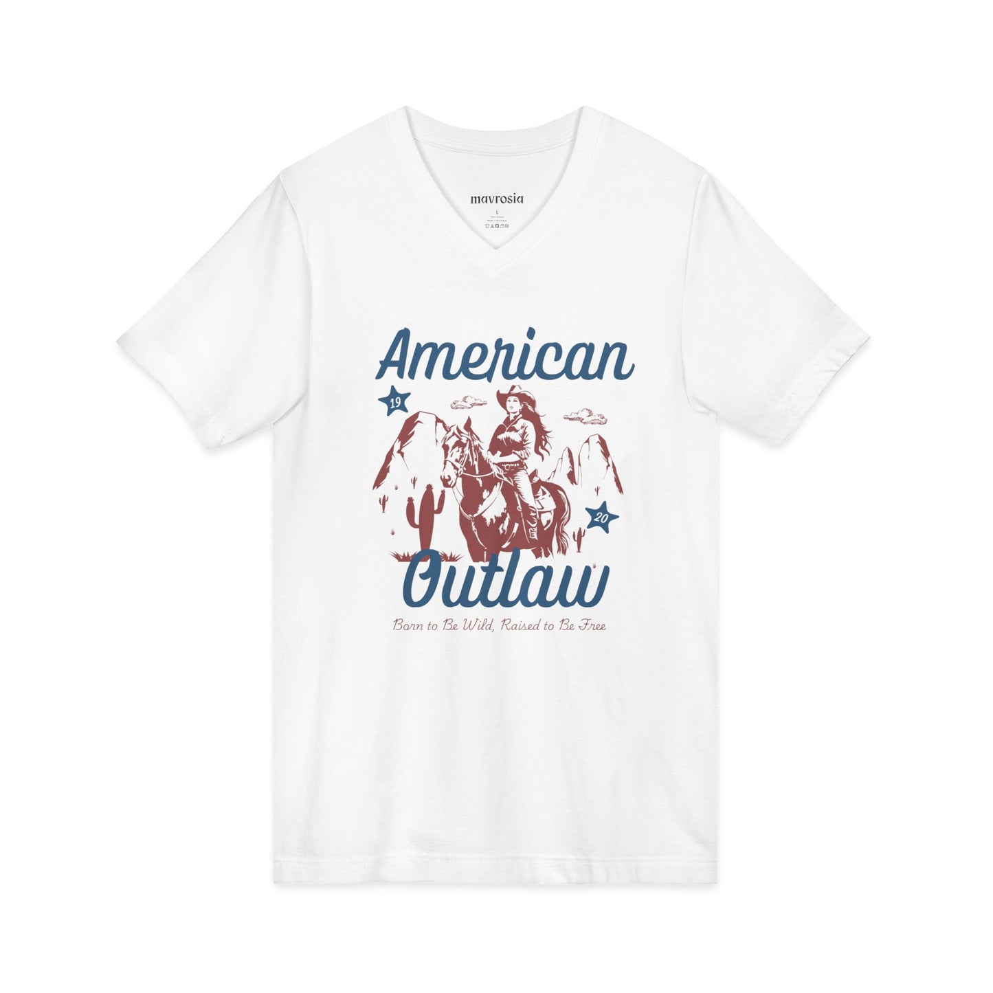 American Outlaw — V-Neck Tee