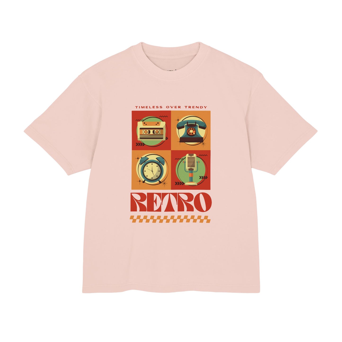 Retro Icons tee print detail - Mavrosia