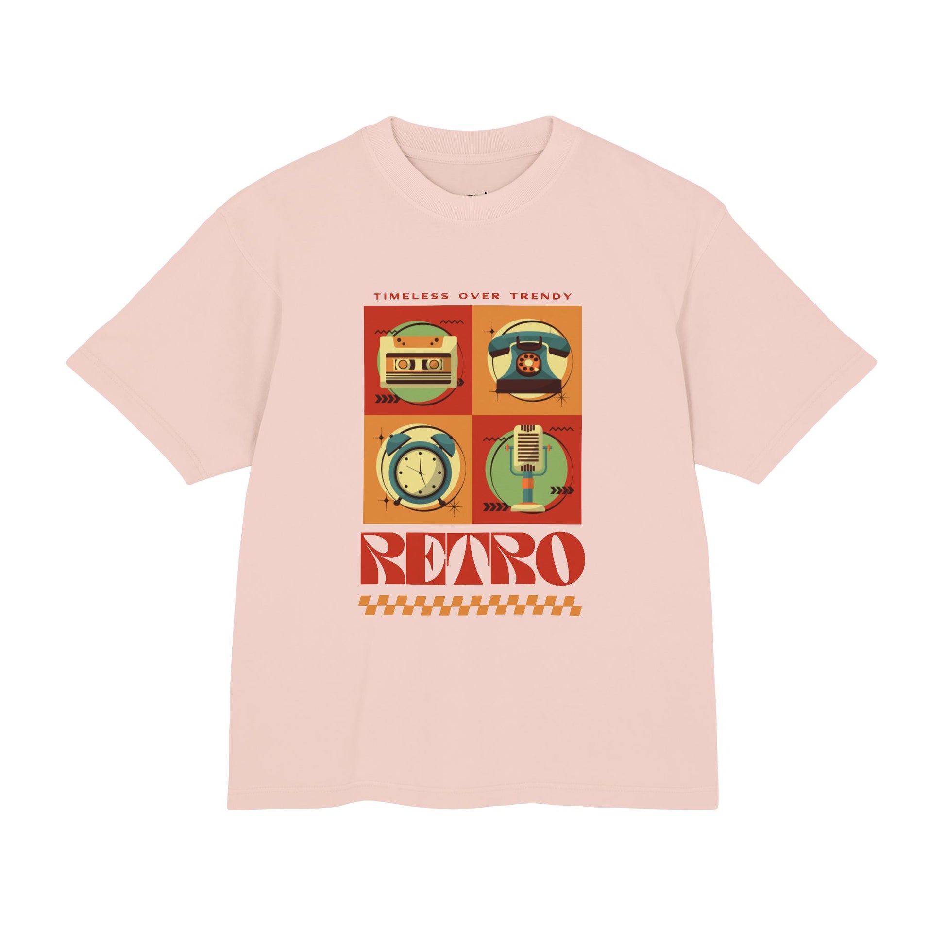 Retro Icons tee print detail - Mavrosia