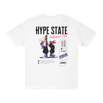 Retro streetwear tee, cream colorway - Mavrosia