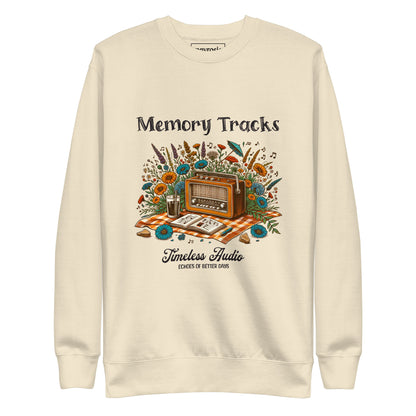 Memory Tracks Unisex Sweatshirt-mavrosia