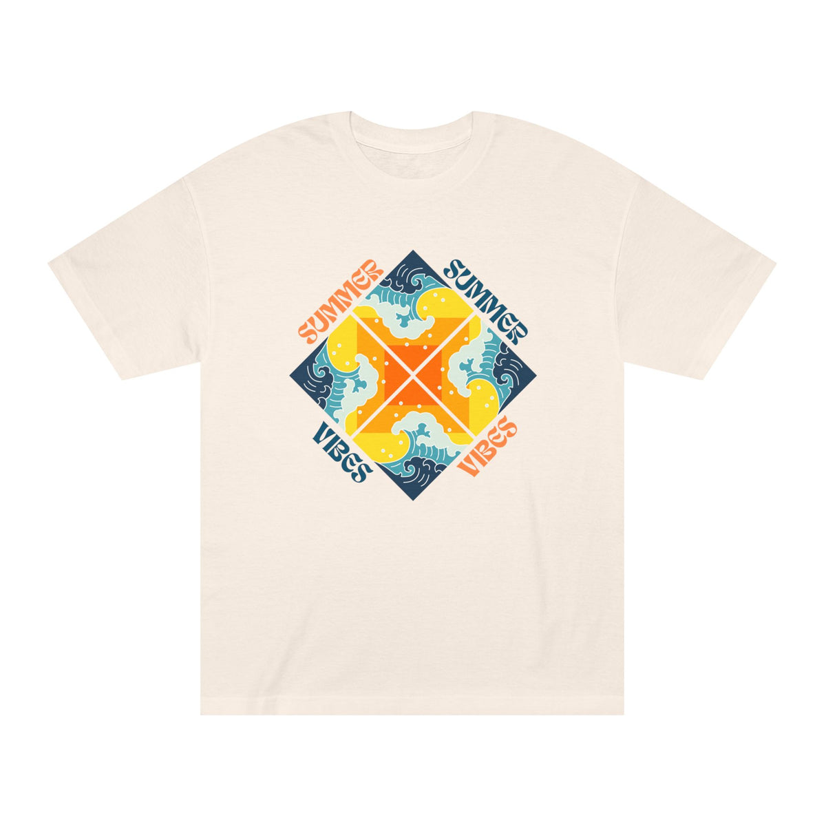 Summer vibes cream tee. www.mavrosia.com
