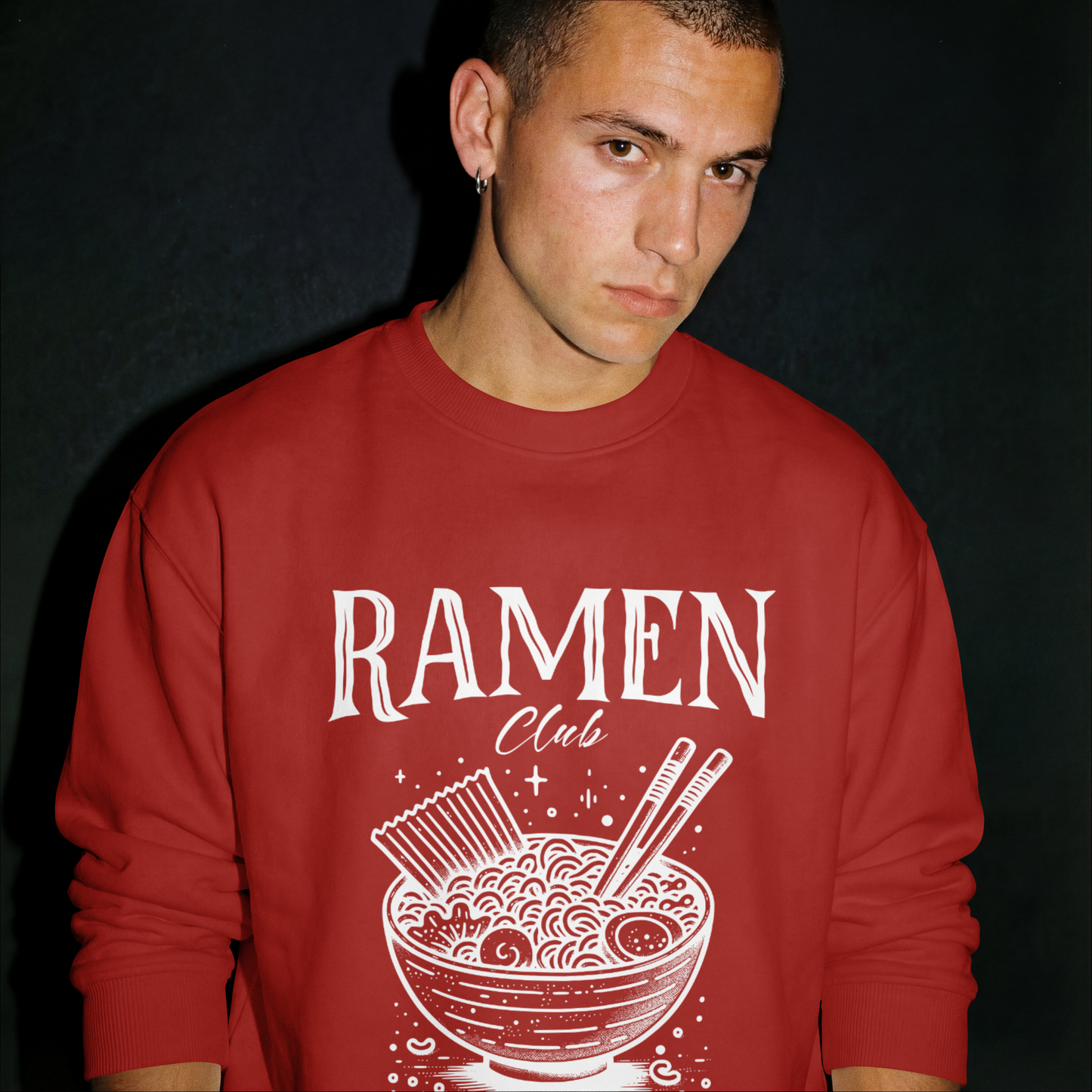 Unisex Premium Sweatshirt - Ramen Club | Mavrosia