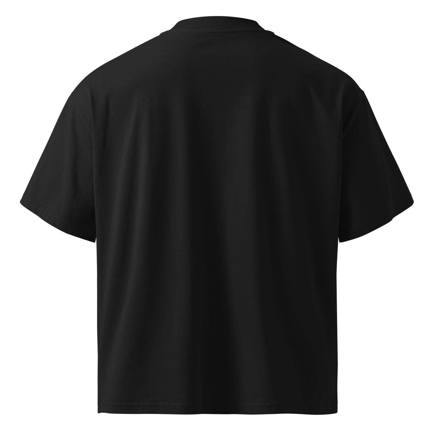 Verve oversized men's tee back view - Mavrosia